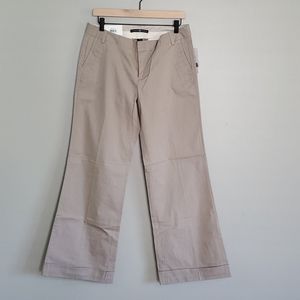 Nwt Gap stretch pinstripe wide leg size 8  pants